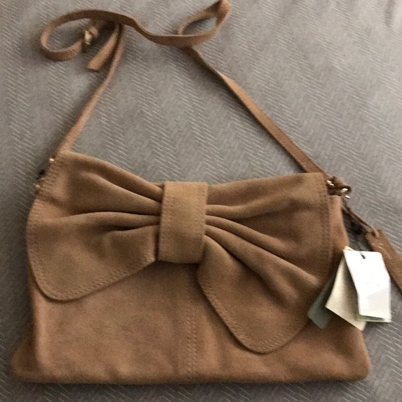 mango multi position leather bag